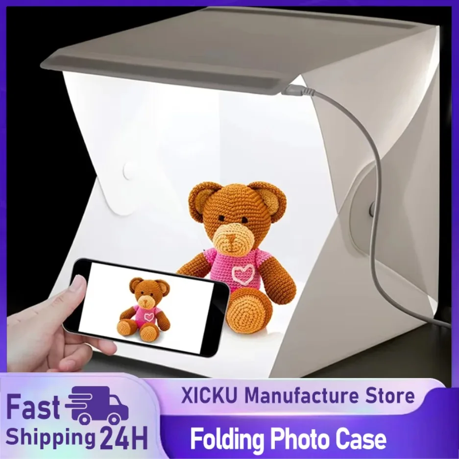 Softbox Portable Strip - Novo mini cabine de foto dobrável