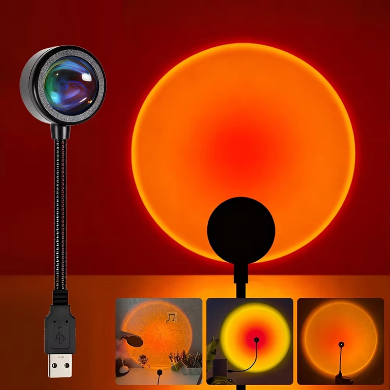Photography Lighting Home - Lâmpada USB Colorida com Gradiente de