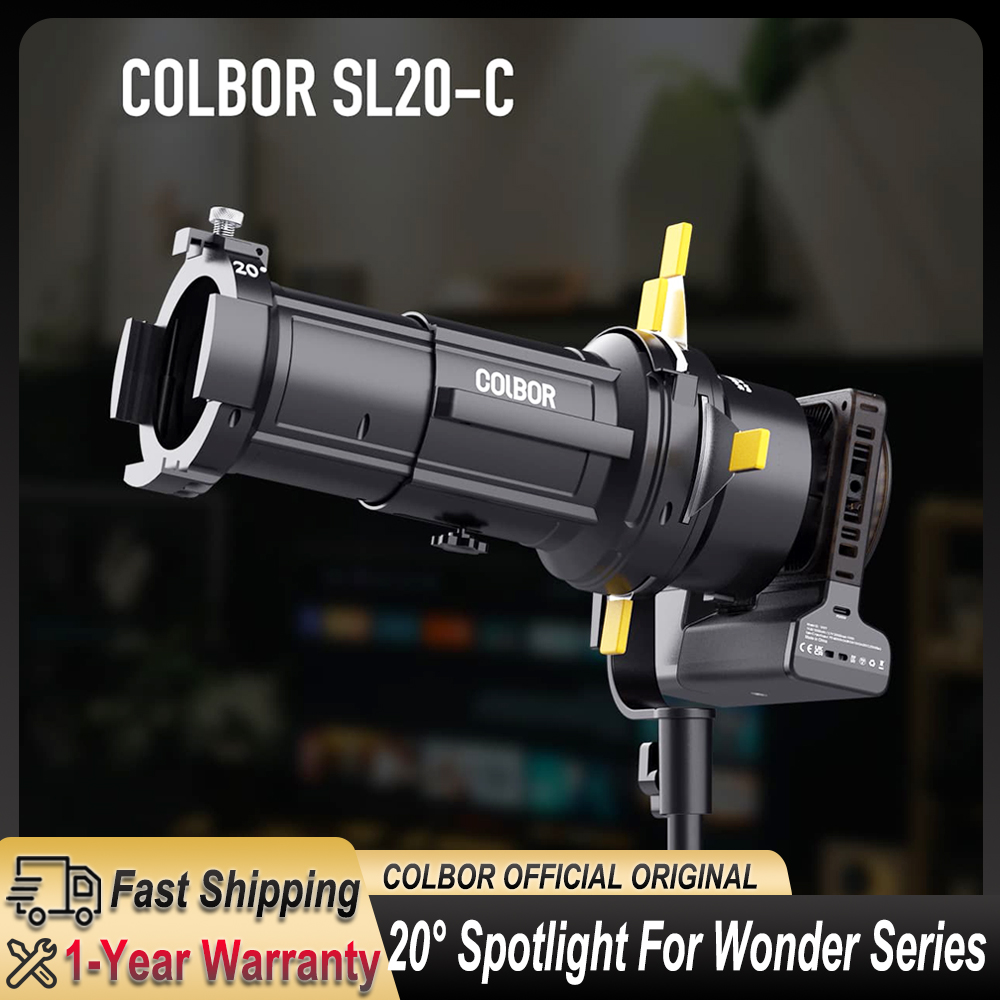 Photography Lighting Wireless - COLBOR SL20-C Modificadores de Luz LED