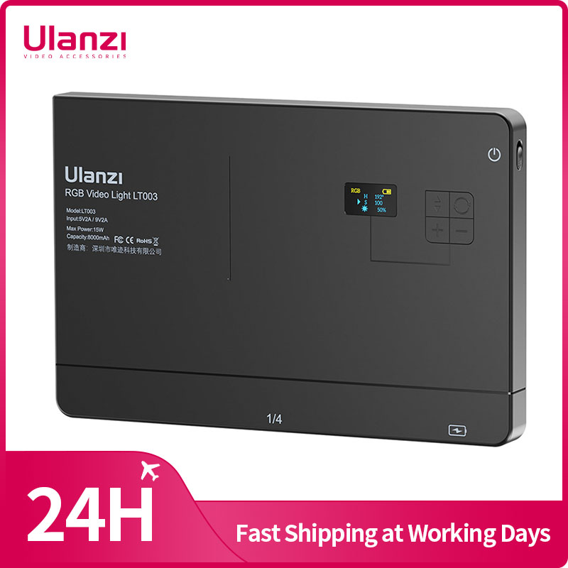 Photography Lighting Wireless - Ulanzi lt003 15w rgb luz de