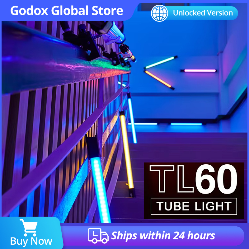 Photography Lighting Wireless - Godox TL60 RGB Vara de luz