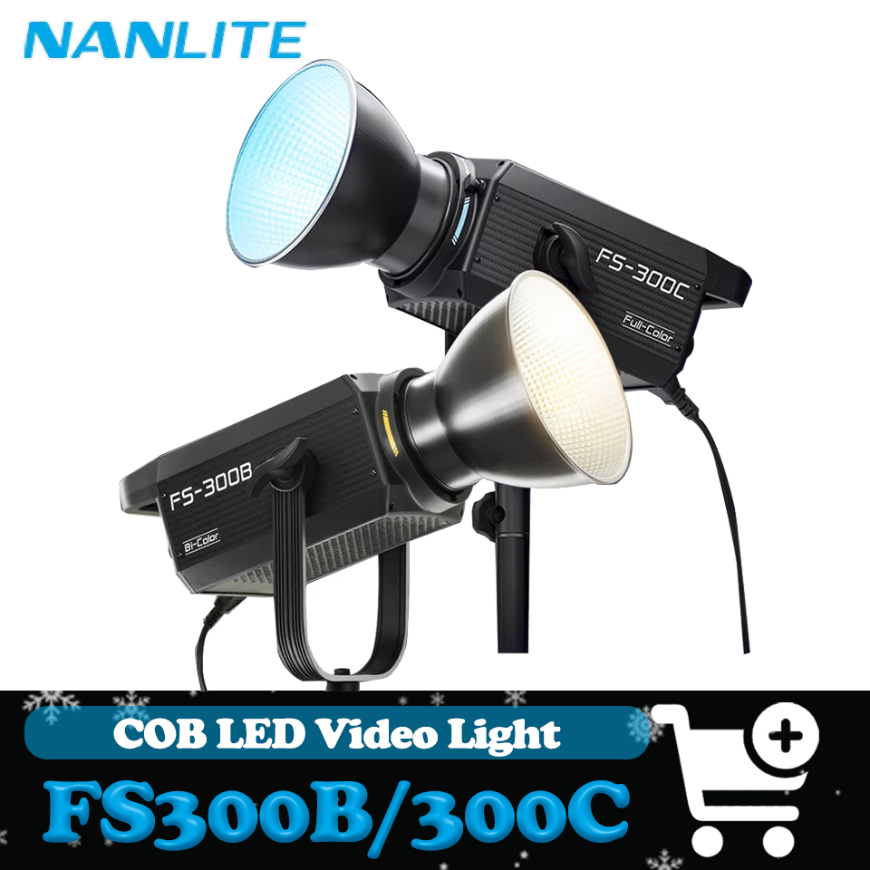 Photography Lighting Wireless - Nanlite FS-300C FS-300B Luz de vídeo