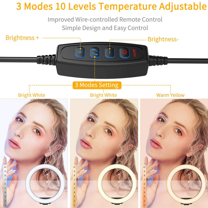 Luz de Anel LED para Selfie 16 - Photography Lighting Home avaliação e preço