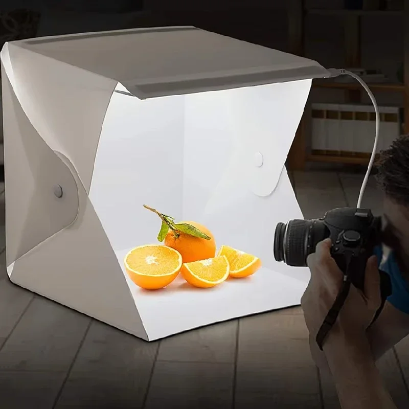 Novo mini cabine de foto dobrá - Softbox Portable Strip avaliação e preço