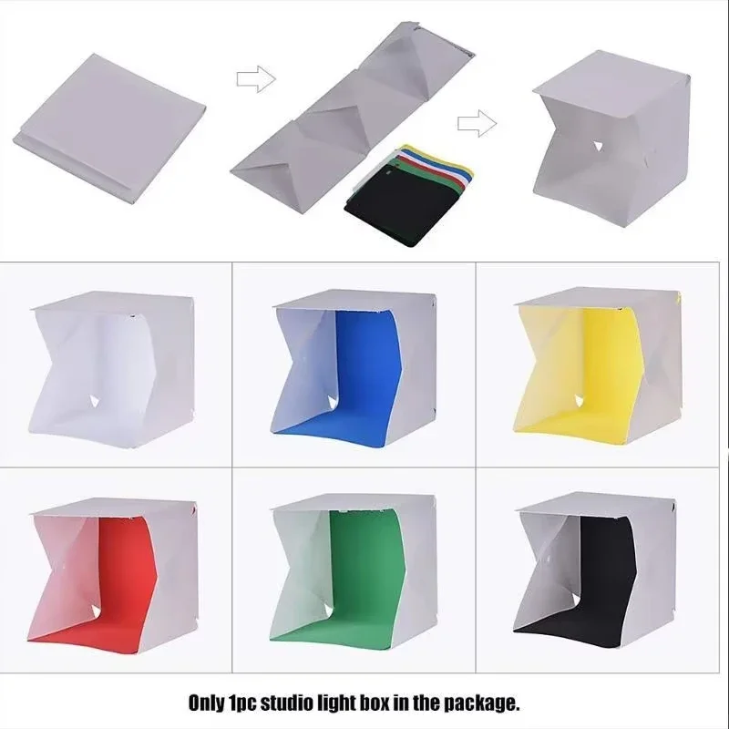 Novo mini cabine de foto dobrá - Softbox Portable Strip avaliação e preço