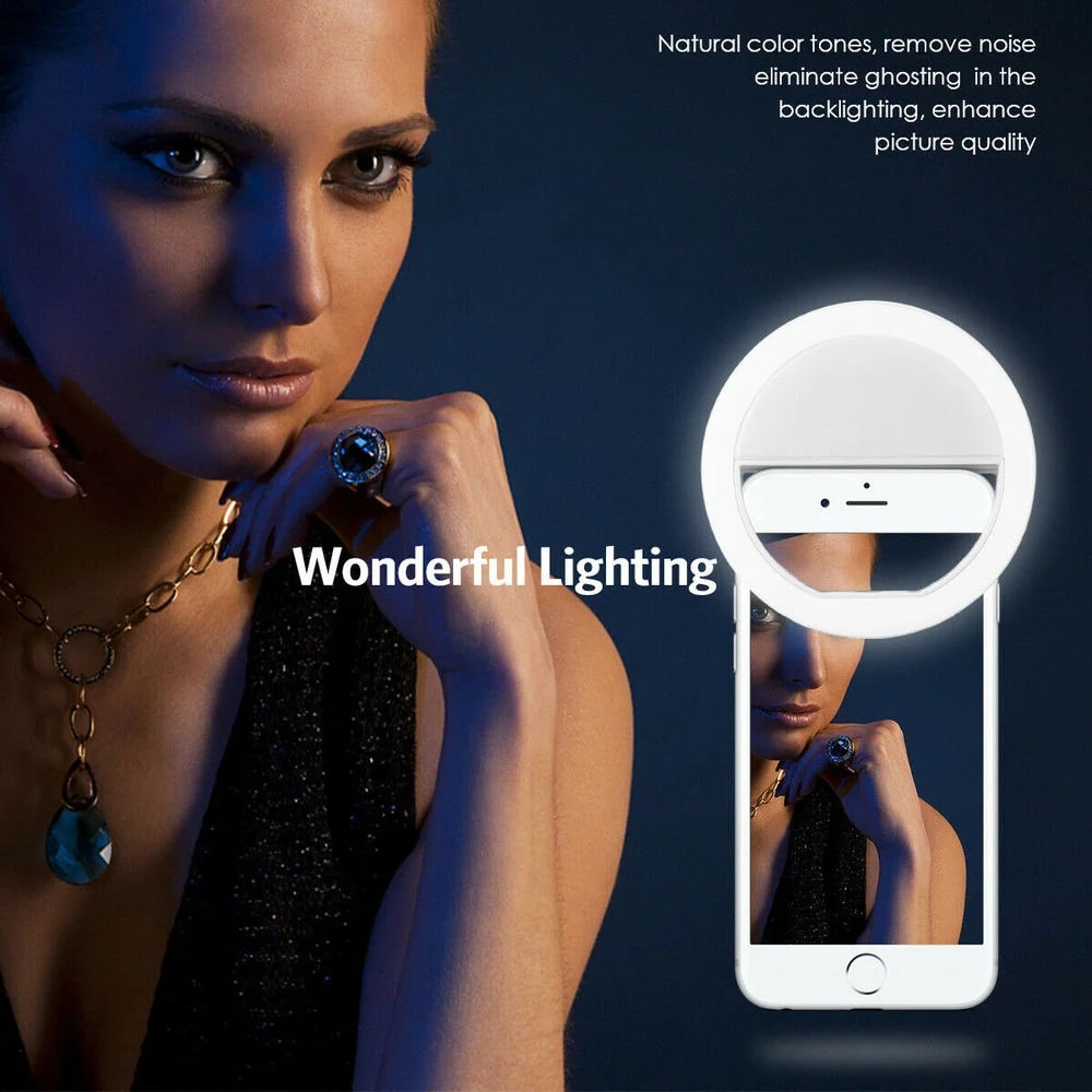 Luz de Anel LED USB Portátil p - Photography Lighting Patterns avaliação e preço