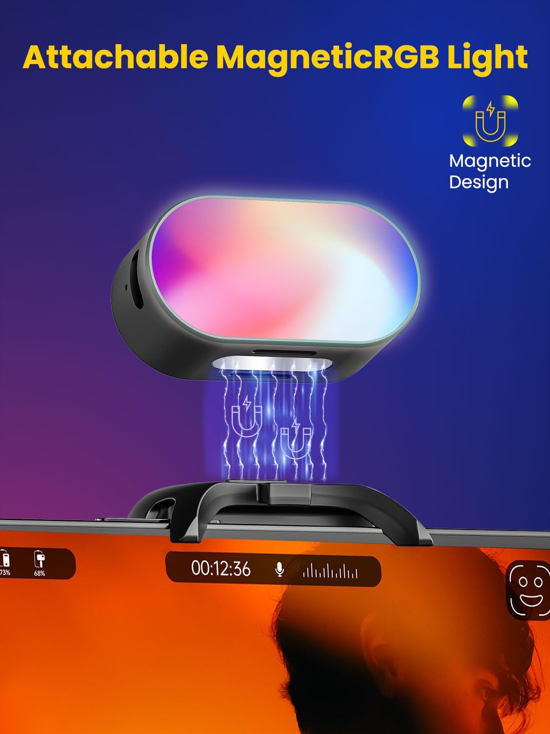 Aochuan mini rgb luz de preenc - Photography Lighting Patterns avaliação e preço