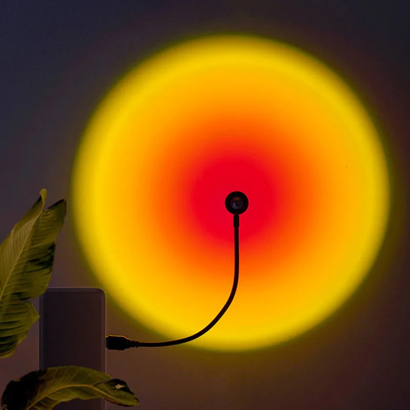 Lâmpada LED de Pôr do Sol (1-4 - Photography Lighting Home avaliação e preço