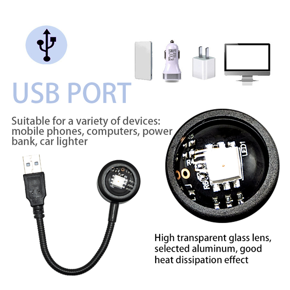 Lâmpada Projetora LED USB Efei - Photography Lighting Home avaliação e preço