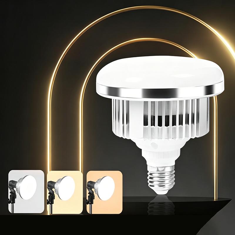1 conjunto de lâmpada led com  - Photography Lighting Home avaliação e preço