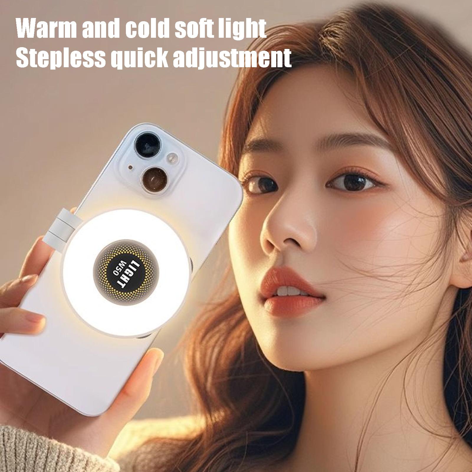 Luz magnética para selfie, 3 m - Makeup Photography Lighting avaliação e preço