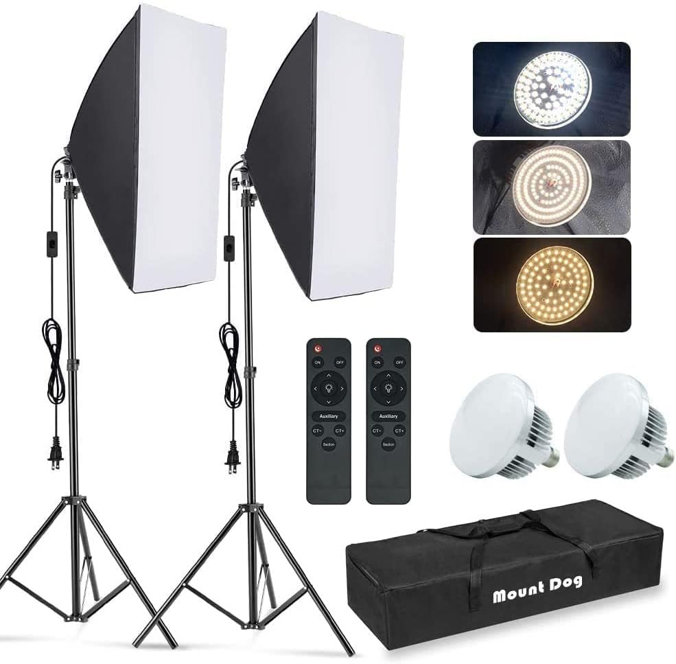 Kit de Iluminação Softbox para - Photography Lighting Wireless avaliação e preço
