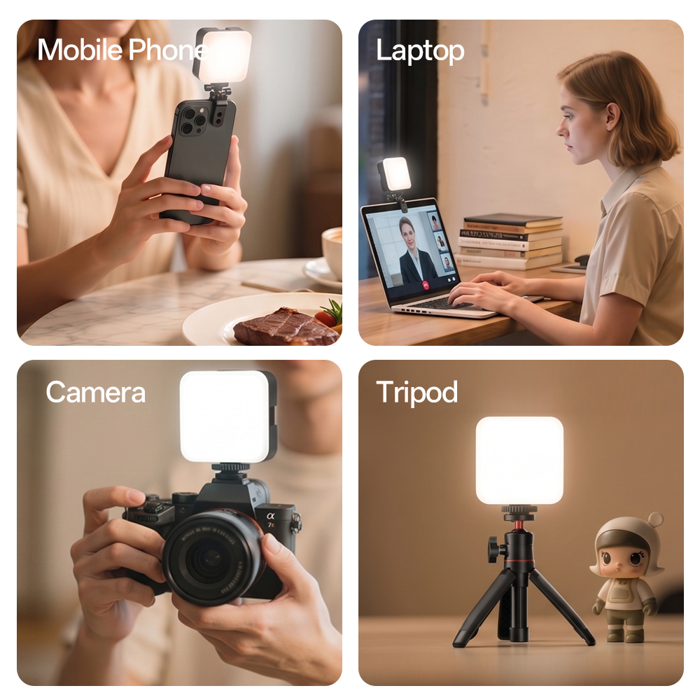 Mini luz LED portátil de bolso - Photography Lighting Patterns avaliação e preço