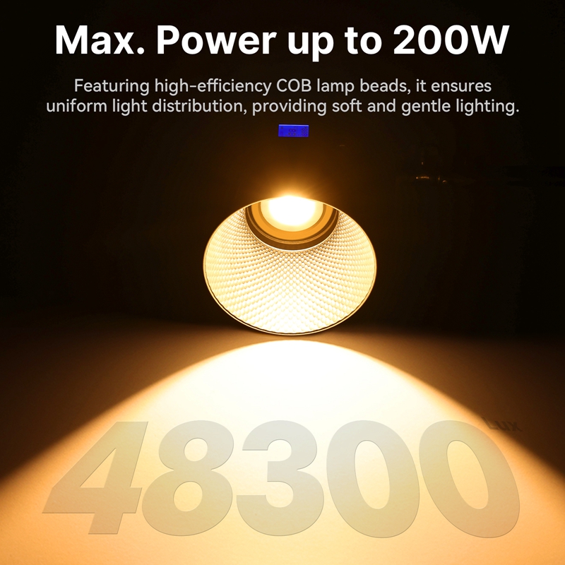 Ulanzi VL-200Bi 200W Luz de Ví - Photography Lighting Wireless avaliação e preço