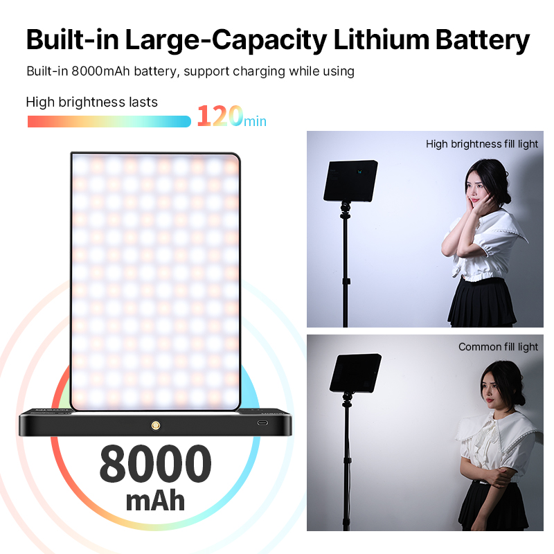 Ulanzi lt003 15w rgb luz de ví - Photography Lighting Wireless avaliação e preço