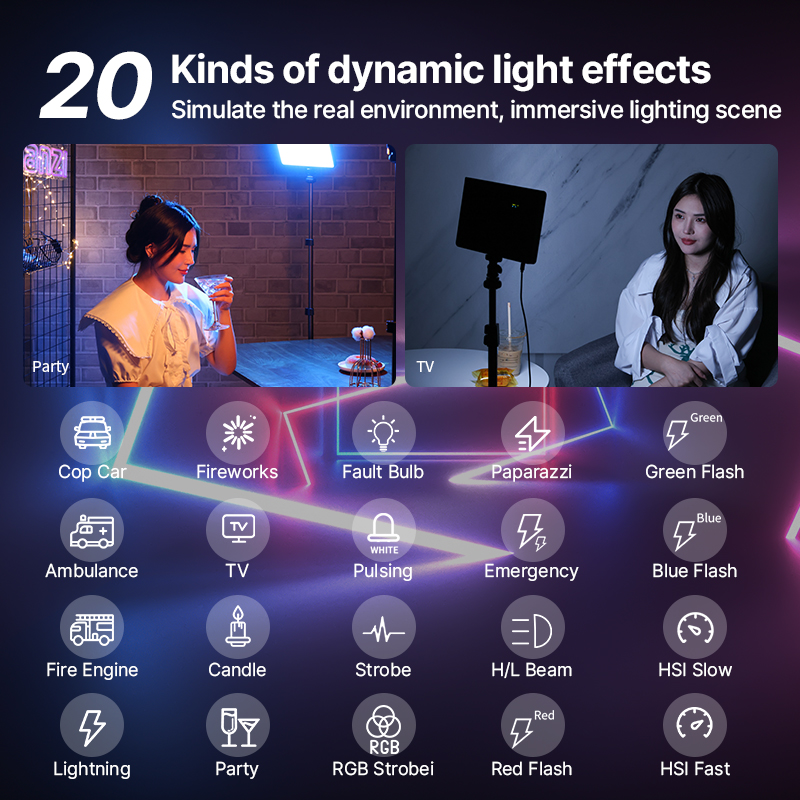 Ulanzi lt003 15w rgb luz de ví - Photography Lighting Wireless avaliação e preço