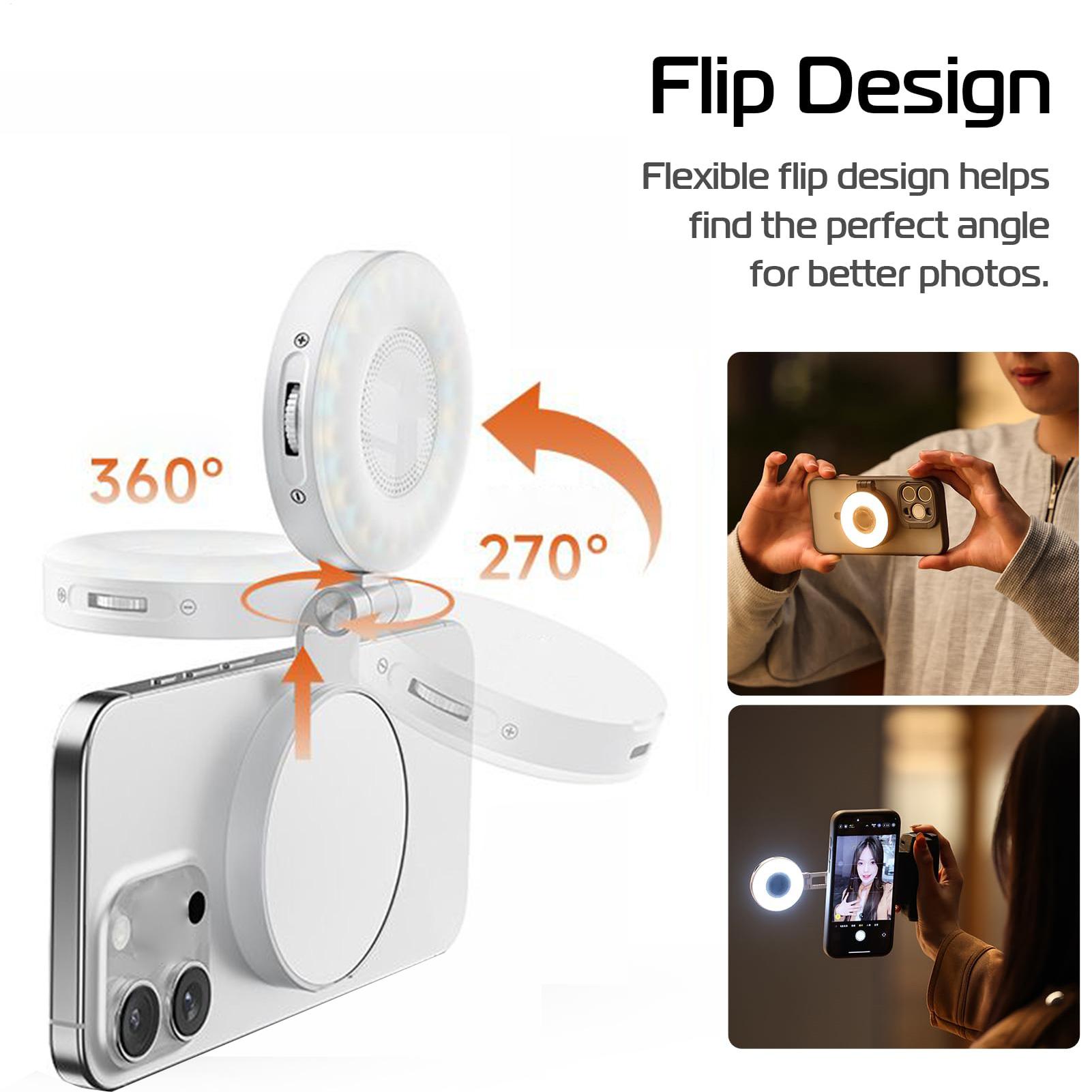 Clipe de luz de selfie portáti - Makeup Photography Lighting avaliação e preço