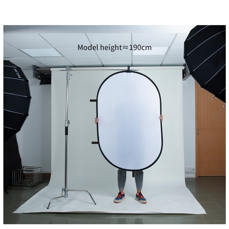 Refletor oval dobrável 100x150 - Photography Lighting Bag avaliação e preço