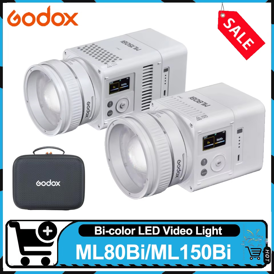 Godox ML80Bi ML150Bi 80/150W 2 - Photography Lighting Wireless avaliação e preço