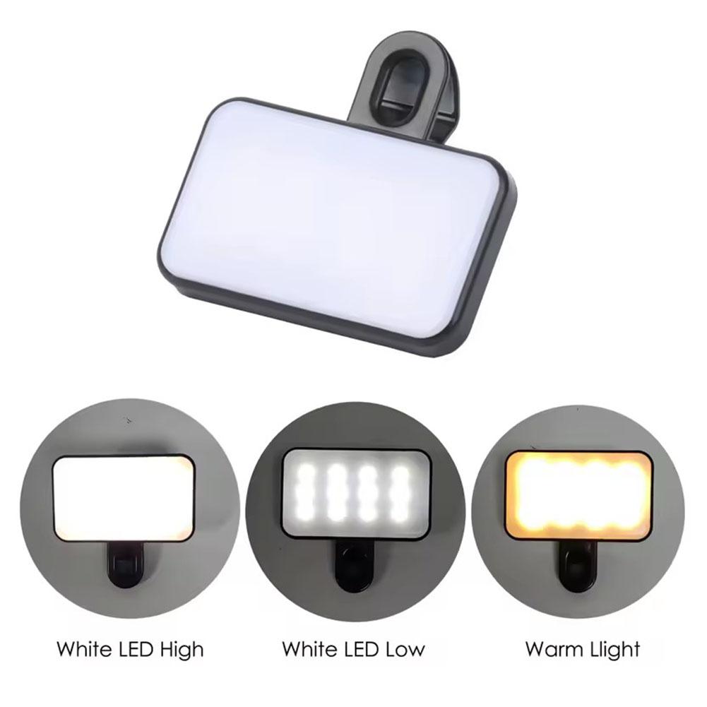 Mini led selfie luz 3 modos de - Photography Lighting Patterns avaliação e preço