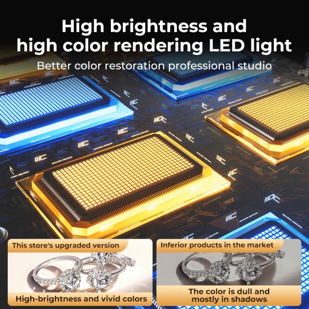 Caixa de luz led para estúdio, - Photography Lighting Bag avaliação e preço