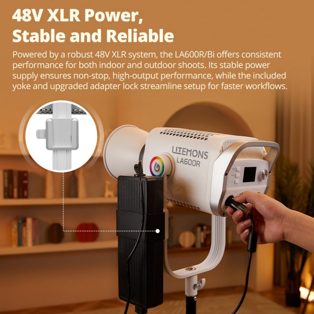Luz LED Godox LITEMONS LA600Bi - Photography Lighting Wireless avaliação e preço