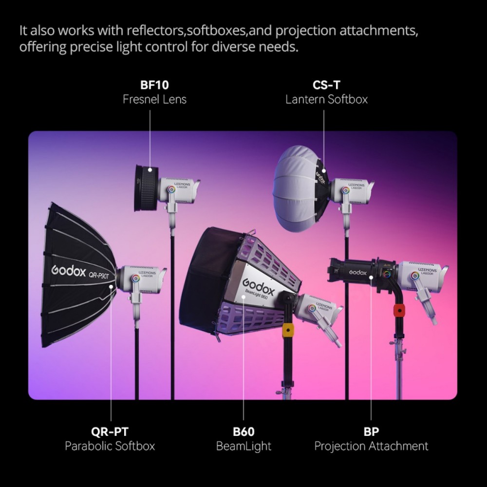 Luz LED Godox LITEMONS LA600Bi - Photography Lighting Wireless avaliação e preço